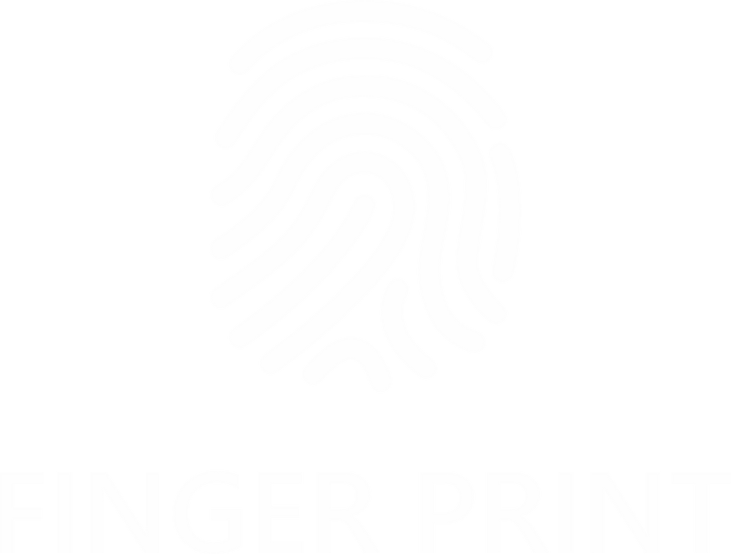 Finger print icon.